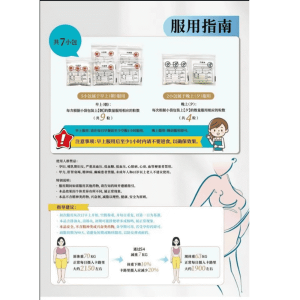 Homer‑S4 Fat Management Formula 390 Tablets