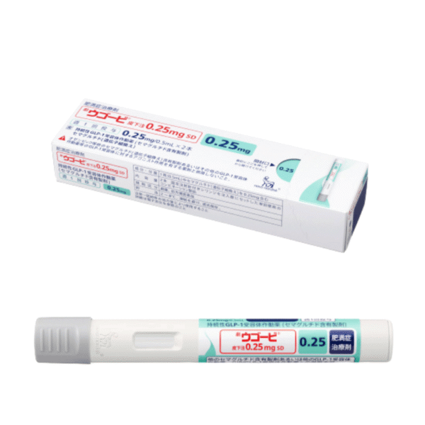 Wegovy 0.25mg Semaglutide Subcutaneous Injection SD（0.25mL × 2 Pens）