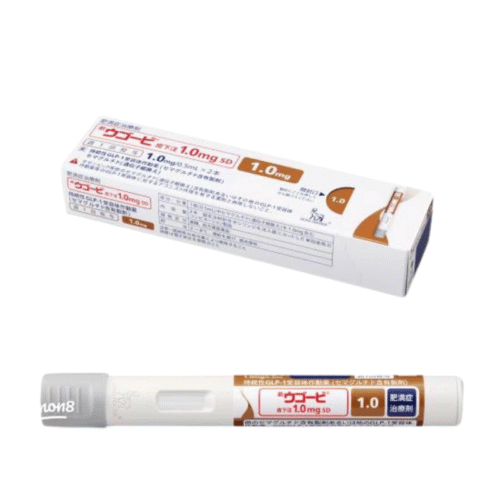 Wegovy-1.0mg-injection-pen-packaging.png Wegovy 1.0mg Semaglutide Subcutaneous Injection SD(0.1mL × 2 Pens)